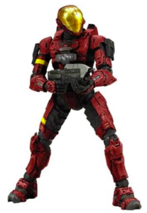 HALO 3 Red Spartan Soldier EVA Armor