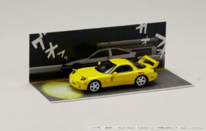 ホビージャパン製 頭文字D 30周年 RX-7（FD3S）ディオラマセット
