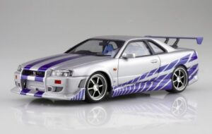ワイルド・スピード R34 スカイライン GT-R プラモデル