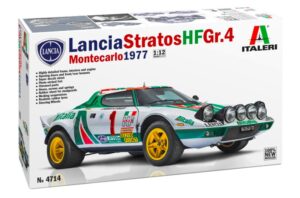 タミヤ 1/12 カーシリーズ No.4714 ランチア ストラトス HF Gr.4 モンテカルロ 1977 プラモデル
