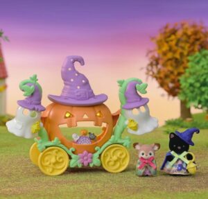 シルバニアファミリー「ハロウィンおばけとかぼちゃの馬車セット」