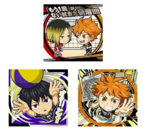 にふぉるめーしょん 劇場版ハイキュー!! ゴミ捨て場の決戦 シールウエハース ウエハース