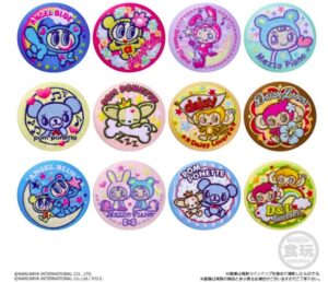 ナルミヤキャラクターズ 刺繍缶バッジビスケット