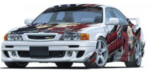 1/24 リコリス・リコイル TRD JZX100 チェイサー