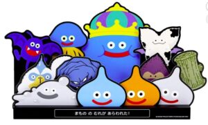 ドラゴンクエスト文具屋 木製台座付きカレンダー 2026 ＜まもののむれがあわられた！＞