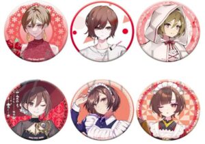 初音ミクシリーズ MEIKO オーロラ缶バッジセット