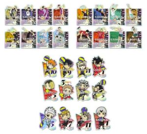 「ハイキュー!!」 キャラカットステッカーガム