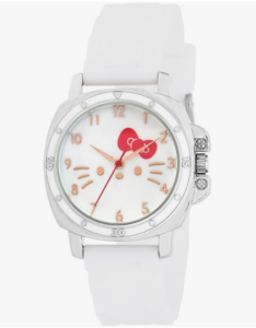 腕時計 サンリオラバービックフェイスウォッチ ハローキティ