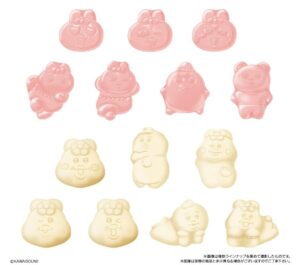 おぱんちゅうさぎ＆んぽちゃむグミ グミキャンディ