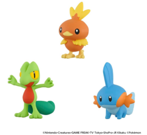 モンコレ 旅立ちの3匹セット（ホウエン地方）レビュー｜ポケモン30周年 