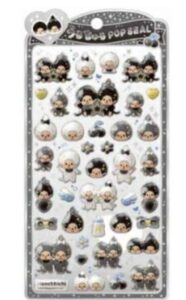 クラ137333 モンチッチ うるちゅるポップシール