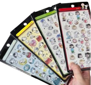 3Dシール スヌーピー