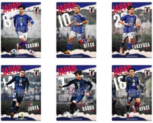 ツインウエハース サッカー日本代表2026ver.