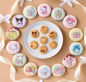 サンリオキャラクターズ 刺繍缶バッジビスケット4