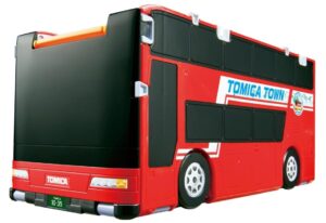 トミカビークルタウン ビッグに変形 2階だてバスロータリー (トミカ付き) 
