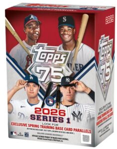 MLB 2026 TOPPS SERIES 1 BASEBALL VALUE BOX