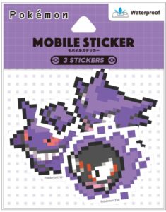 グルマンディーズ ポケットモンスター モバイルステッカー ゴース&ゴースト&ゲンガー