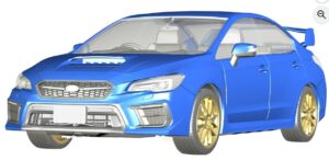 フジミ模型 1/24 インチアップシリーズ No.189 スバル WRX STI EJ20 Final Edition