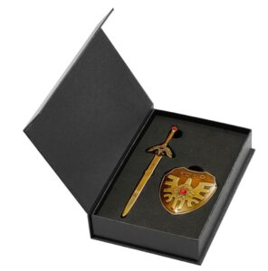 ドラゴンクエスト メタリックアイテムズギャラリースペシャル ロトの剣＆ロトの盾 ～40周年記念バージョン～