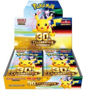 ポケモンカードゲーム MEGA 拡張パック 30th CELEBRATION BOX