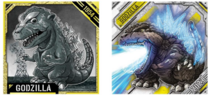 にふぉるめーしょん ゴジラ 大怪獣集結シール ウエハース